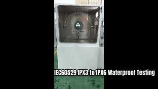 Комплексная водонепроницаемая испытательная камера от IPX3 до IPX6