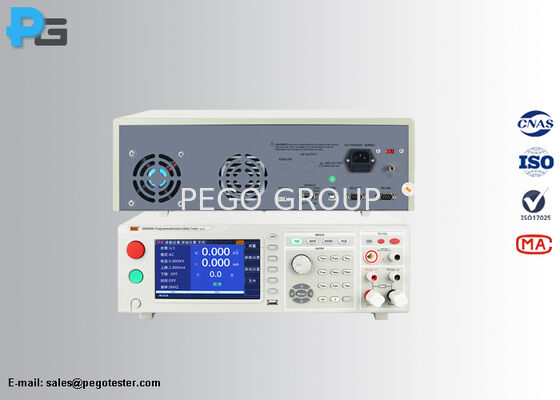 Programmable Auto Safety Tester with 4 in 1 Equipment, 7-inch TFT Display and PLC Interfaces for Comprehensive Electrical Testing