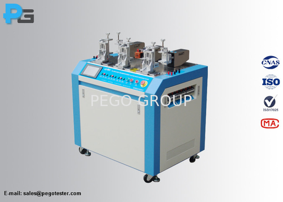 IEC 62196-1 6 Stations EV Plug Socket-Outlet Life Tester For Breaking Capacity And Normal Operation Tests