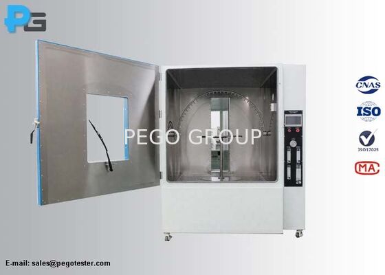 IEC60529 Compliance Water Resistance Test Chamber with SUS304 Stainless Steel and PLC Touch Screen Control for IPX1-6 Testing