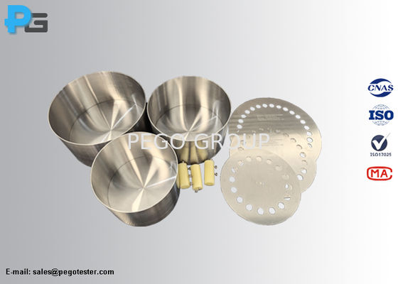 Стандартизированная посуда, соответствующая IEC60350-2, с основанием из нержавеющей стали AISI430 и стенками из AISI304 для испытаний энергопотребления